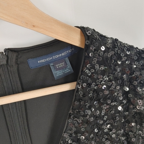 French Connection Cellienne Sequin Dress - Picture 2 of 5